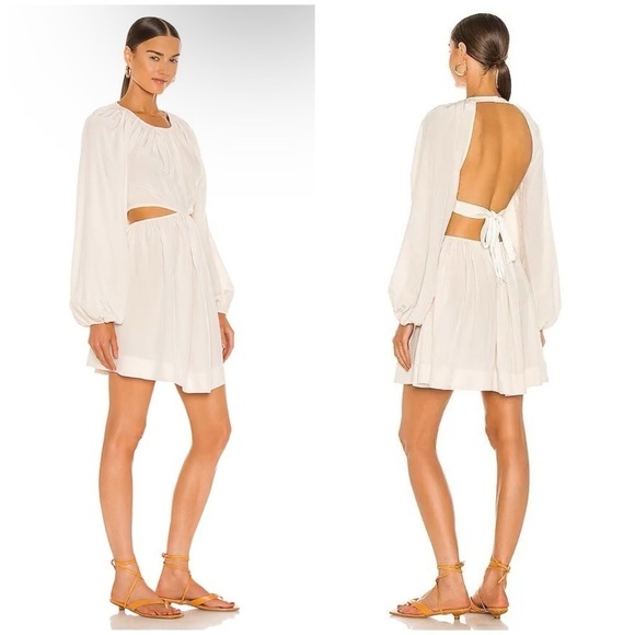 LPA Allard Dress in Ivory Size S - Picture 2 of 13